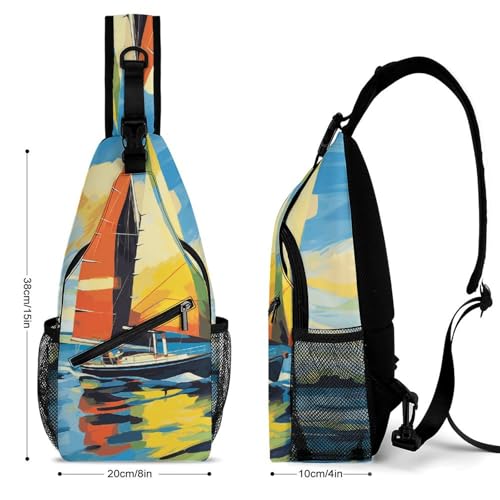 Sling Bag Crossbody Casual para Viajes y Senderismo miniatura 2