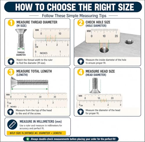 Image of By inchVP INDUSTRIES inch (Pcs-15) M8x80 mm Allen CSK Head Screw Black Zinc Plated High Tensile | Countersunk Screw for Modular Furniture, Wooden Work, Electrical Fittings, DIY & Industrial Use