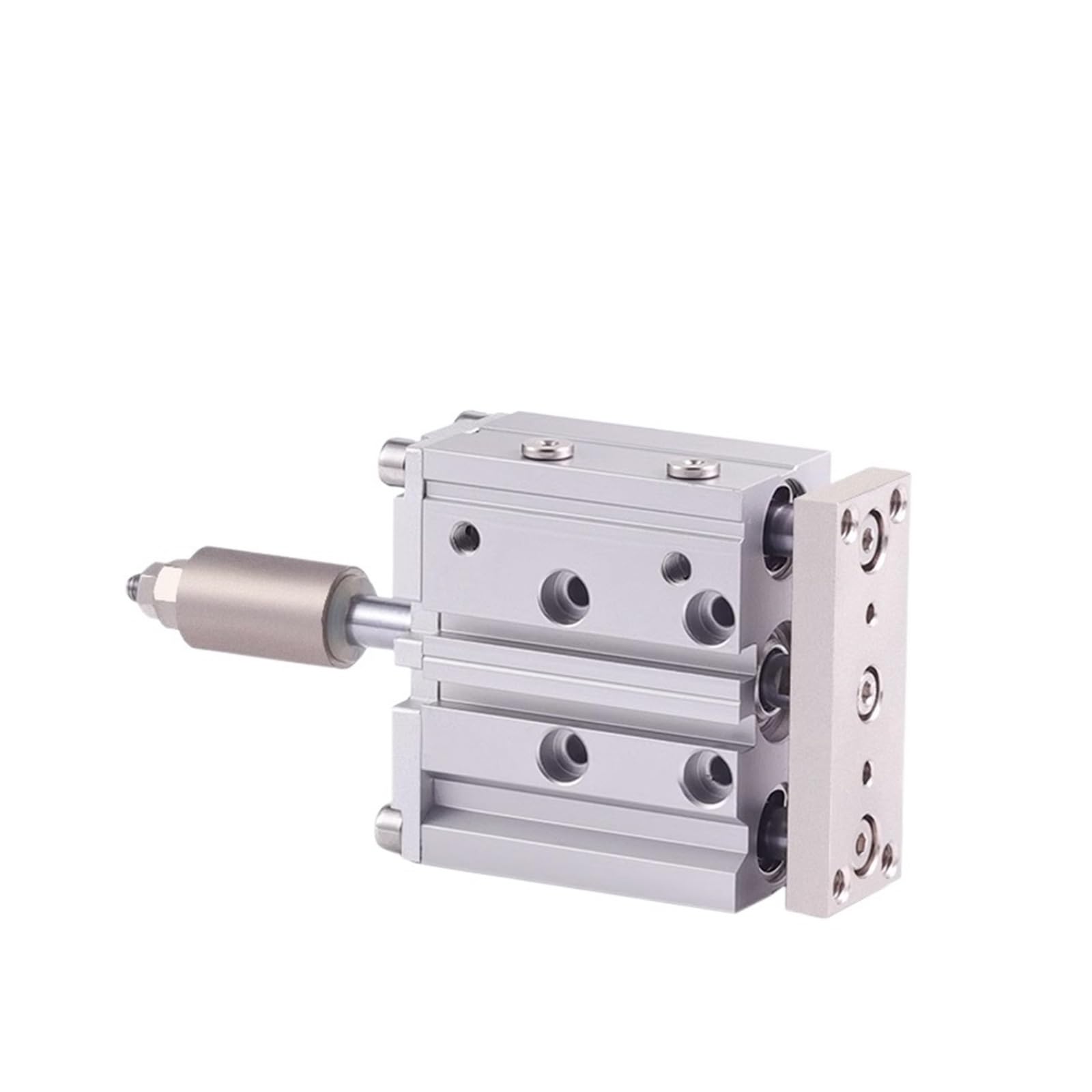 Vérin pneumatique compact J40-20 alésage 10-175 avec tige de guidage intégrée