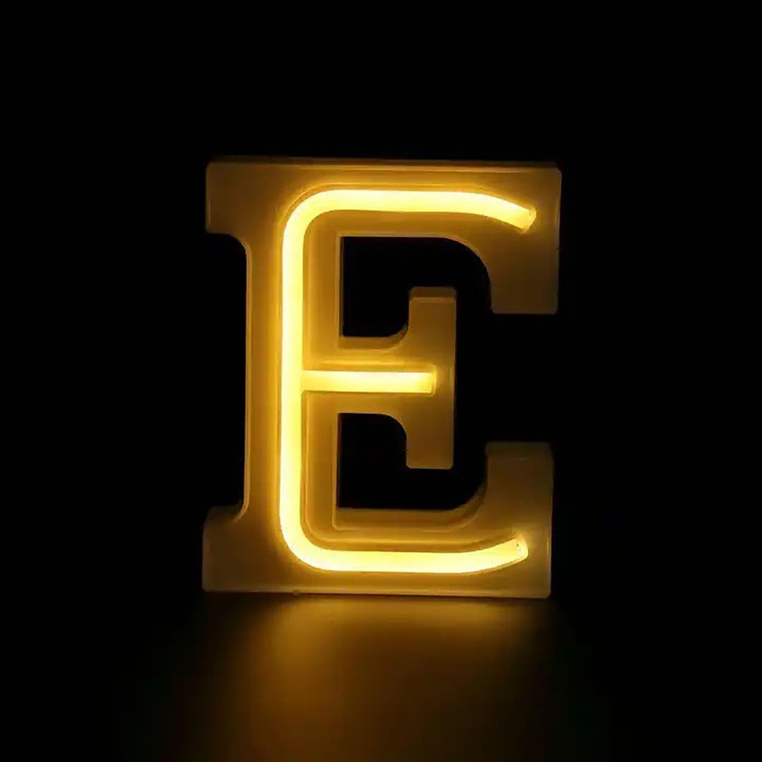 LED Marquee Letter Lights, Light Up Letters Glitter Alphabet Letter Sign Battery Powered for Night Light Birthday Party Wedding Girls Gifts Home Bar Christmas Decoration