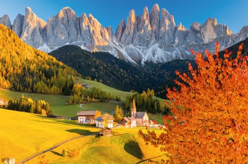 Puzzle 3000 pièces : Le village de Santa Magdalena Loïc Lagar Ravensburger Nathan - vue 4