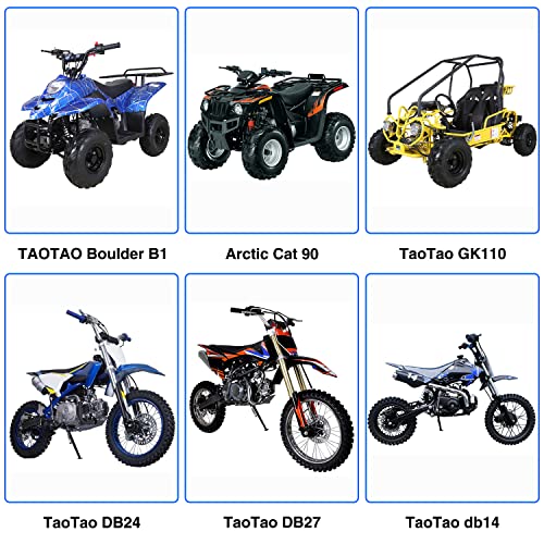 image for YOXUFA PZ19 Carburetor 19mm Carb Kit for TaoTao 110cc 125cc ATV Pit Di