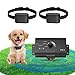 KinWarmth Electric Dog Fence System Pet Containment System Underground Dog Tone Shock Boundary Containment Waterproof Adjustable Training Collar for Small Medium Large Dog