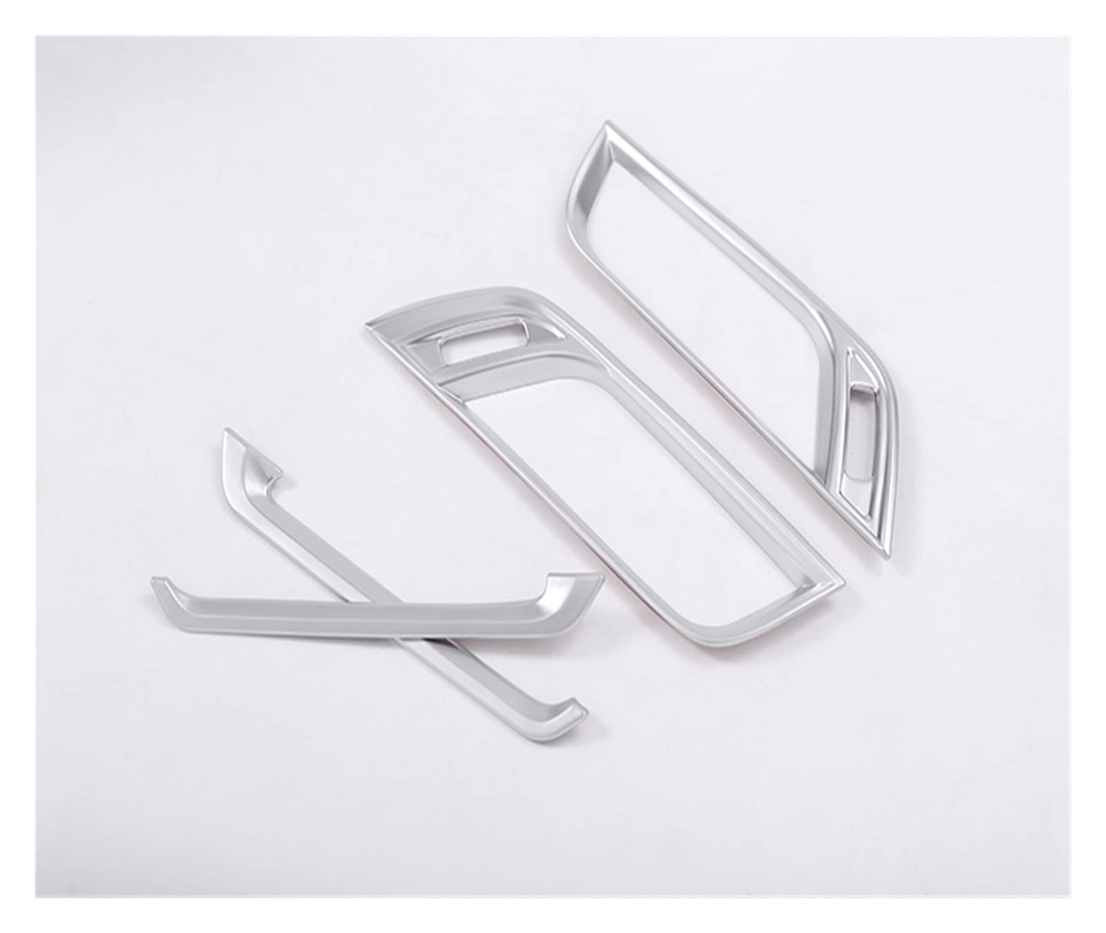 Copertura Decorativa In ABS Carbonio Per Console Centrale BMW X1 F48 E X2 F47 – Bocchette Aria E Telaio Cromato