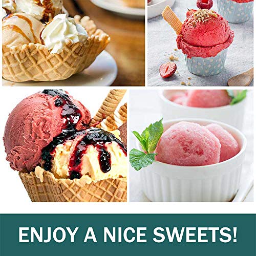 Colher de sorvete com alavanca de gatilho Pá de sorvete de aço inoxidável Aperto confortável para fr