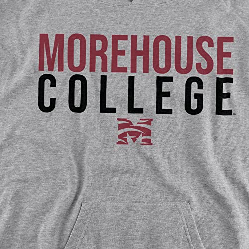 Morehouse College Official Stacked Youth Kids Boy/Girls Pull-Over Hoodie Sweatshirt2