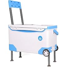 Toolbox Tackle Box Fishing Box Sit-on Large Storage Cooler Wild Terrain Sea Fishing Bucket 40L Fishing Tackle