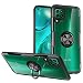 Produktbild KONEE Hülle Kompatibel mit Huawei P40 Lite, Transparente Handyhülle Mit 360 ° Verdrehbare Ring [ TPU + PC ], für Magnetischen Autohalterungen, Multifunktions Abdeckung für Huawei P40 Lite