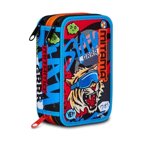 Mitama School Pencil Case with 47 Pieces Cover