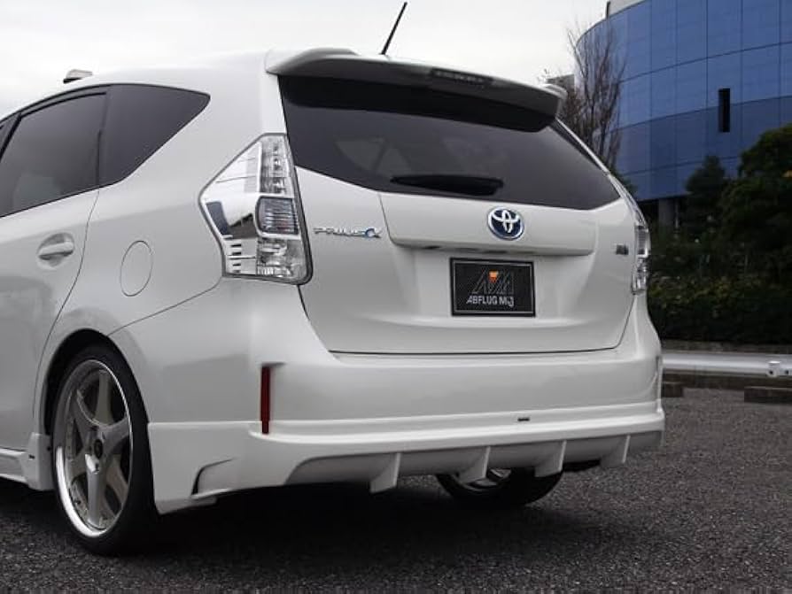 希少 】プリウスα TRD リアアンダースポイラー トヨタ(純正) 後期型