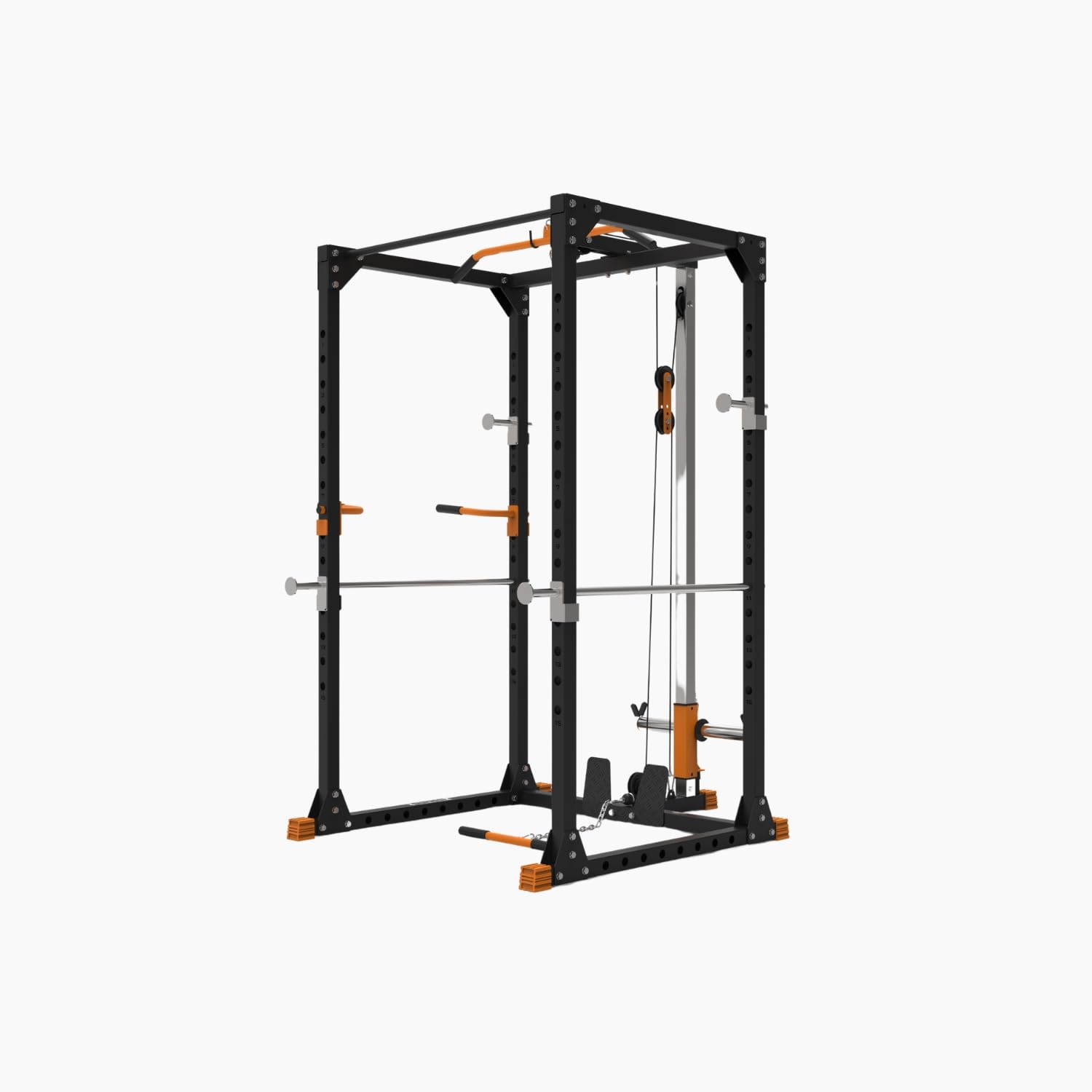 Suprfit Flex Home LAT Rack - Squat Rack mit LAT Pull System - Plate Load