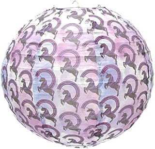 Carousel Home and Gifts Unicorn Paper Ceiling Light Lamp Shade 30cm ~ design may vary