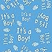 Beistle Plastic It’s A Boy Rectangle Table Cover For Baby Shower Party Tablecloth Gender Reveal Decorations