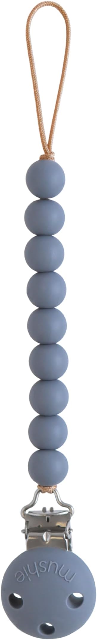 100% Silicone Baby Pacifier Clip BPA Free | Hera (Tradewinds)