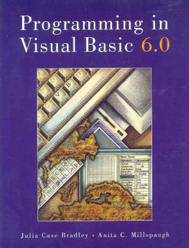 Programming in Visual Basic 6.0 with Working Mo... 0072311908 Book Cover