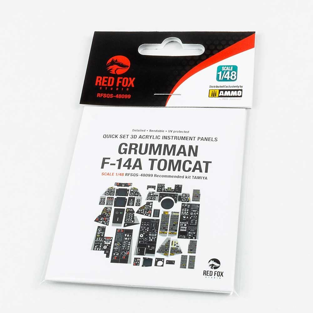 Amazon | Red Fox Studio RFSQS-48099 1/48 F-14 A Tomcat 3D アクリル