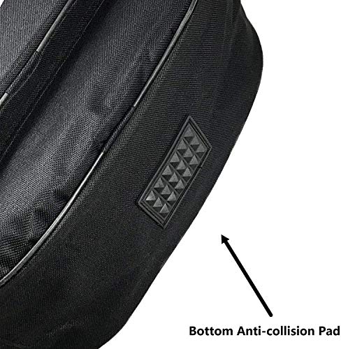 Sure Luxury Sure Luxury 41 Inch Acoustic Guitar Soft Case Gig Bag Backpack - Black