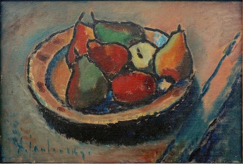 Tableau impressions d'art mural Jawlensky salon vintage 60x90
