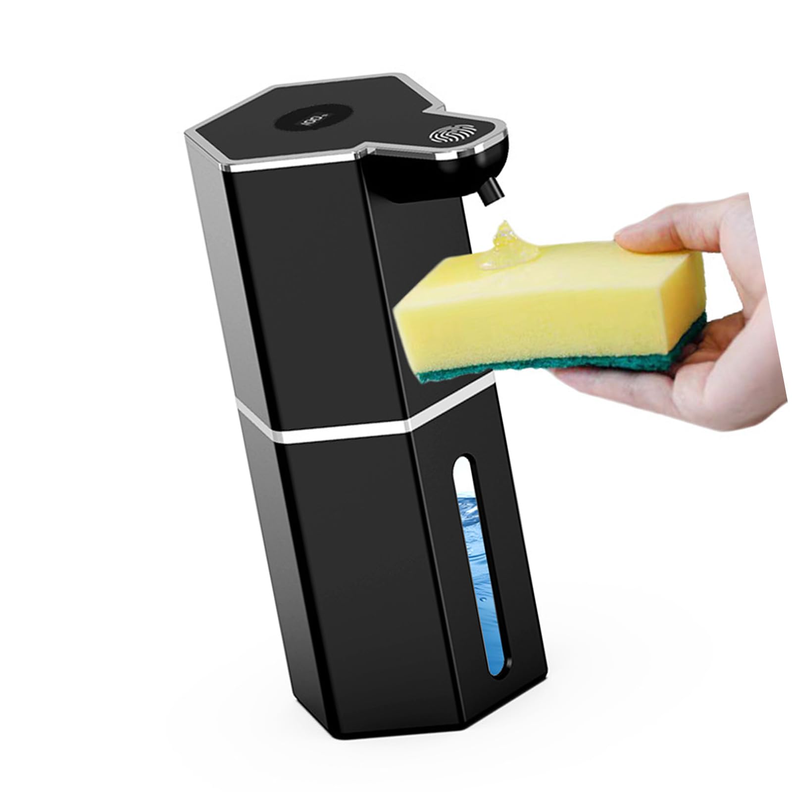 Bathroom Soap Dispenser with Contactless Operate Design Soap Storage for Home Commercial Use Automatic Dispenser