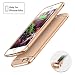 iPhone6/6S Battery Case ,Joyroom Ultra Slim Extended Battery Case for iPhone 4.7inch, with 2300mAh Portable Charger Case Slim Protective Case External Battery Rechargeable Backup Case (Gold)