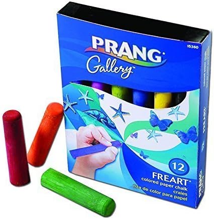 Prang Freart Artist Chalk 12 Color Arts & Crafts Box Arts & Crafts Dix15360 Dixon Ticonderoga Company