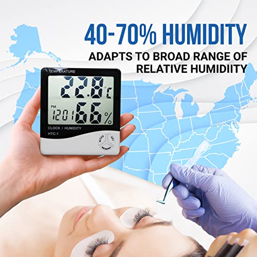 Diamond Clear Eyelash Extension Glue - Forabeli 5Ml / 2-3 Sec Dry Time/Retention – 6 Weeks/Transparent Bond For Semi-Permanent Extensions/Colorless Adhesive For Colored Lashes #TOP5