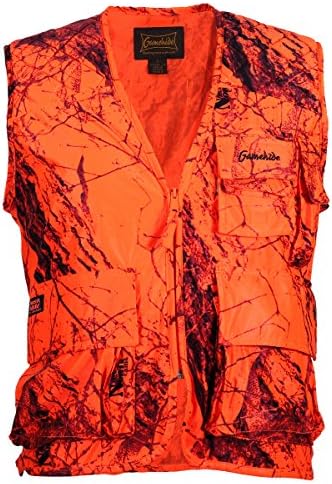 Gamehide Sneaker Big Game Vest Blaze Camo, X-Large