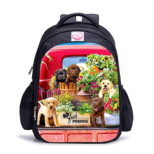 Sac à dos pour adultes et enfants étudiant grand format 16 inch motif animal