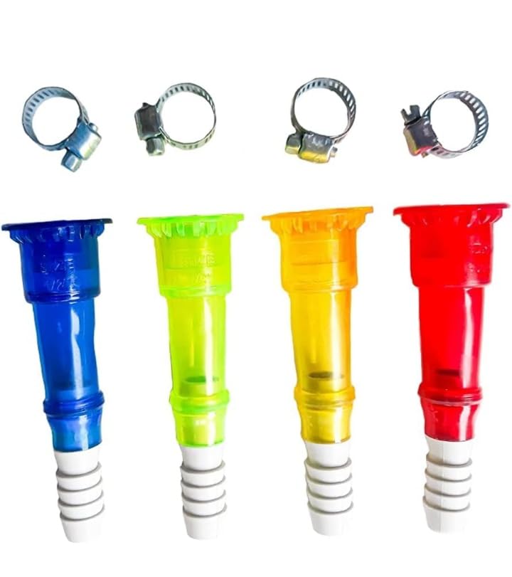 See full amazon price history chart for ArtEra PVC Water tap Hose Connector/Rubber Pipe Jointer/Pipe Nozzle chilam 1/2 inch with Adjustable Hose Spring Clip clamp for washroom, Kitchen,Home, Garden use - Set of 4 (Color May Vary) ArtEra PVC Water tap Hose Connector/Rubber Pipe Jointer/Pipe Nozzle chilam 1/2 inch with Adjustable Hose Spring Clip clamp for washroom, Kitchen,Home, Garden use - Set of 4 (Color May Vary) (B0DDQH3R2Z) Amazon Price History, Amazon Price Tracker