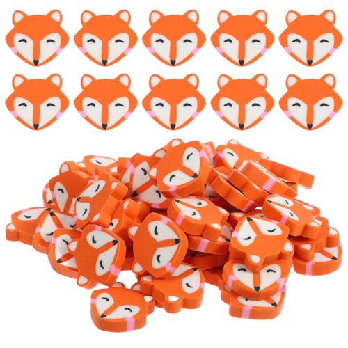 LOPUNER 50 Stück Kreative Fuchs Radiergummis Vielseitige Bleistift Radierer für Zeichnungen Geschenkartikel für Schüler und Spaß Beim Lernen LOPUNER 50 Stück Kreative Fuchs Radiergummis Vielseitige Bleistift Radierer für Zeichnungen Geschenkartikel für Schüler und Spaß Beim Lernen