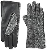Calvin Klein Women's Herringbone Zipper Glove