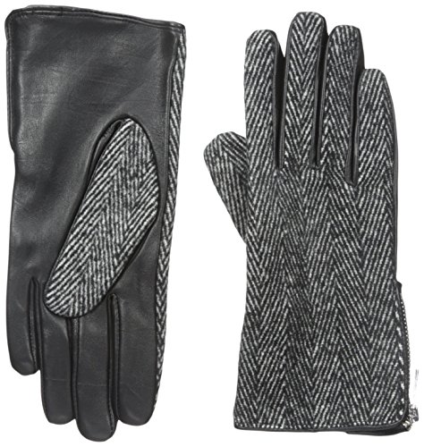Calvin Klein Women's Herringbone Zipper Glove