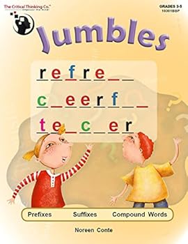 Paperback Jumbles: Prefixes, Suffixes, Compound Words, Grades 3-5 Book