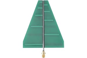 1 pc UWB Ultra Wide Band 1.35GHz-9.5GHz Log-Periodic Directional RF Antenna with N Female Connector