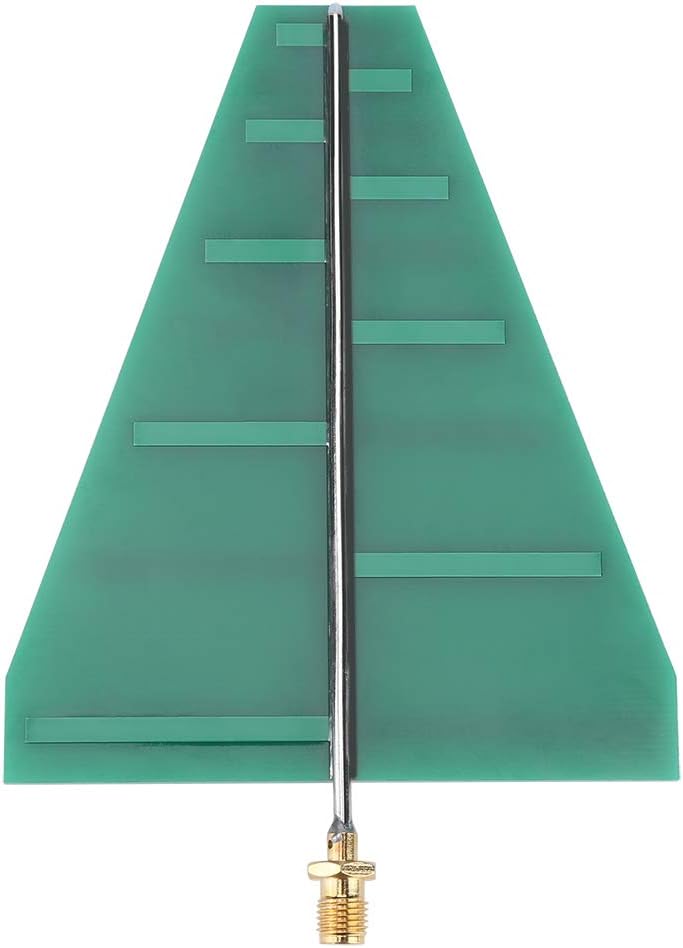 UWB Ultra Wide Band 1.35GHz-9.5GHz Log-Periodic Directional RF Antenna with SMA Connector