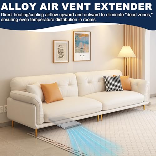 Grille d'aération au sol en aluminium réglable circulation air - 4