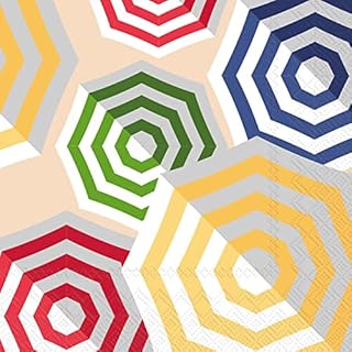 Boston International IHR 3-Ply Paper Napkins, 20-Count Lunch Size, Parasol Cream