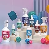 Petsly Anti Juckreiz Spray für Hunde & Katzen 500ml - Sofortige Linderung bei juckender Haut, Grasmilben & Hautreizungen - Mit beruhigender Aloe Vera für empfindliche Tierhaut