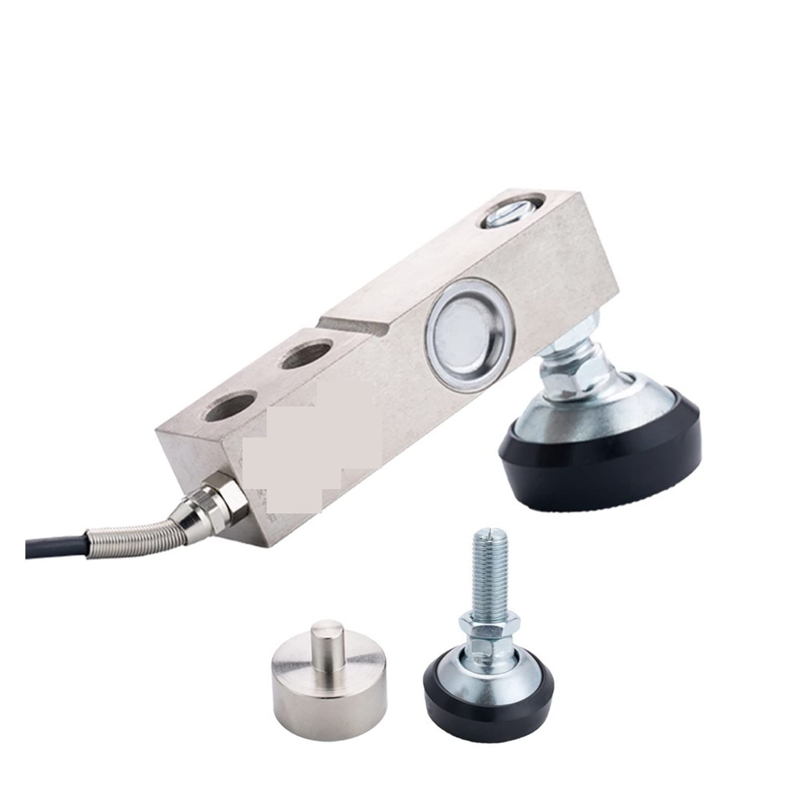 Weighing Sensor, F1 Load Cells Weighing Sensor 2000KG 2ton Shear Beam Alloy Steel High Precision with Shielded Cable for Electronic Track Scale(1000KG)