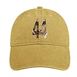 Casquette Baseball Cap für Herren Lewis Cap Hamilton Cowboy Hut Cap für Damen Verstellbares Kopfband Band, mit Logo Printed Pattern, Sandfarben, Einheitsgröße