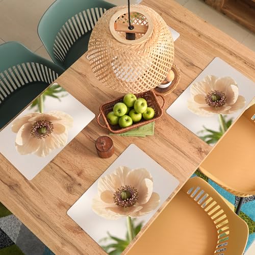 Tapis de table fleur KitchenYeah décoration minimaliste verte repas - 7
