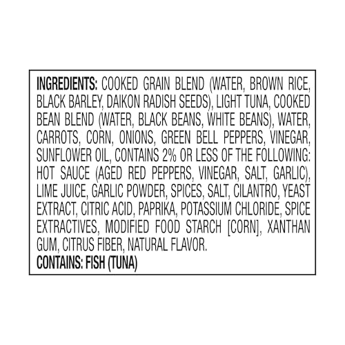 Image of StarKist Smart Bowls Spicy Pepper Tuna, 4.5oz Pouch, 12-Pack | Features Rice and Beans, Wild Caught Light Tuna, No Draining, Ready to Eat
