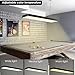 LED Billiard & Pool Table Light Hanging Light Over Pool Table for for 7'-8' Billiard Table,50W, Remote Control, Dimmable, Color Temperature Adjustable