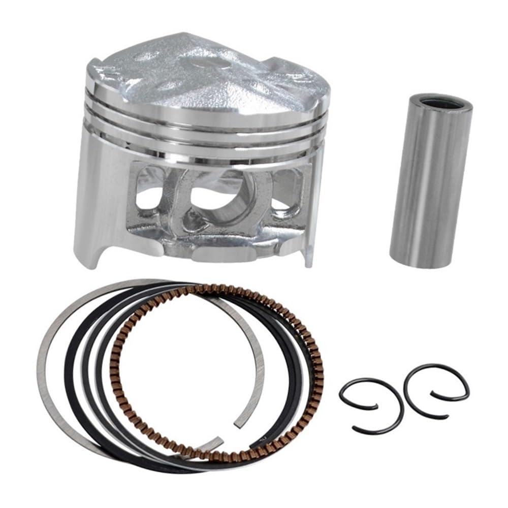 pist. Adatto for motocicletta CBR250RR CBR22, alesaggio cilindro 48,5 mm,75, 49,25, kit completo fasce elastiche .(1 Set 49.5mm)