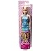 Barbie Fabulous Dolls with Signature Logo Dress Collector Bundle of 3 (Blue, Purple & Pink) | 11¾″ Fashion Dolls – Ages 3+