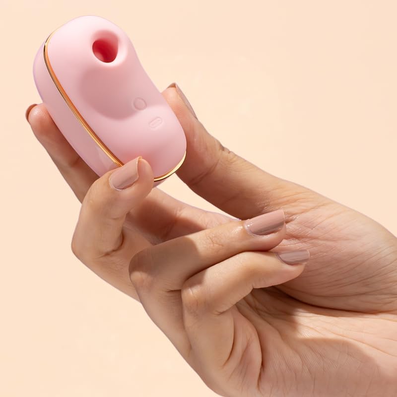 Thrillpods Rechargable Handheld Body Massager - 10 Speed Settings, Waterproof, for Neck, Back, Shoulder, Body Relief & Relaxation - Pink-image-43