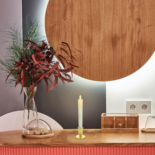 Velas con luces decorativas decoracion salon comedor led 6