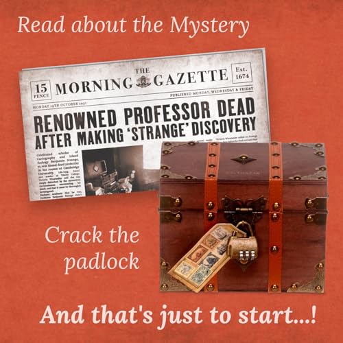 The Balthazar Stone – Escape Room Game Mystery | Real Padlocks & Artifacts | 18 Puzzles | Hidden Clues & Websites | Resettable | 1–5 Players | Ages 12+ | 2 Hours | All Skill Levels | By Henry Lewis - Image 2