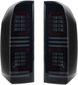 Rear Lights Compatible With Nissan Patrol Y61 GU 2005 2006-2020 2021 Led Rear Tail Lamps Assembly Auto Brake Lights Accessories