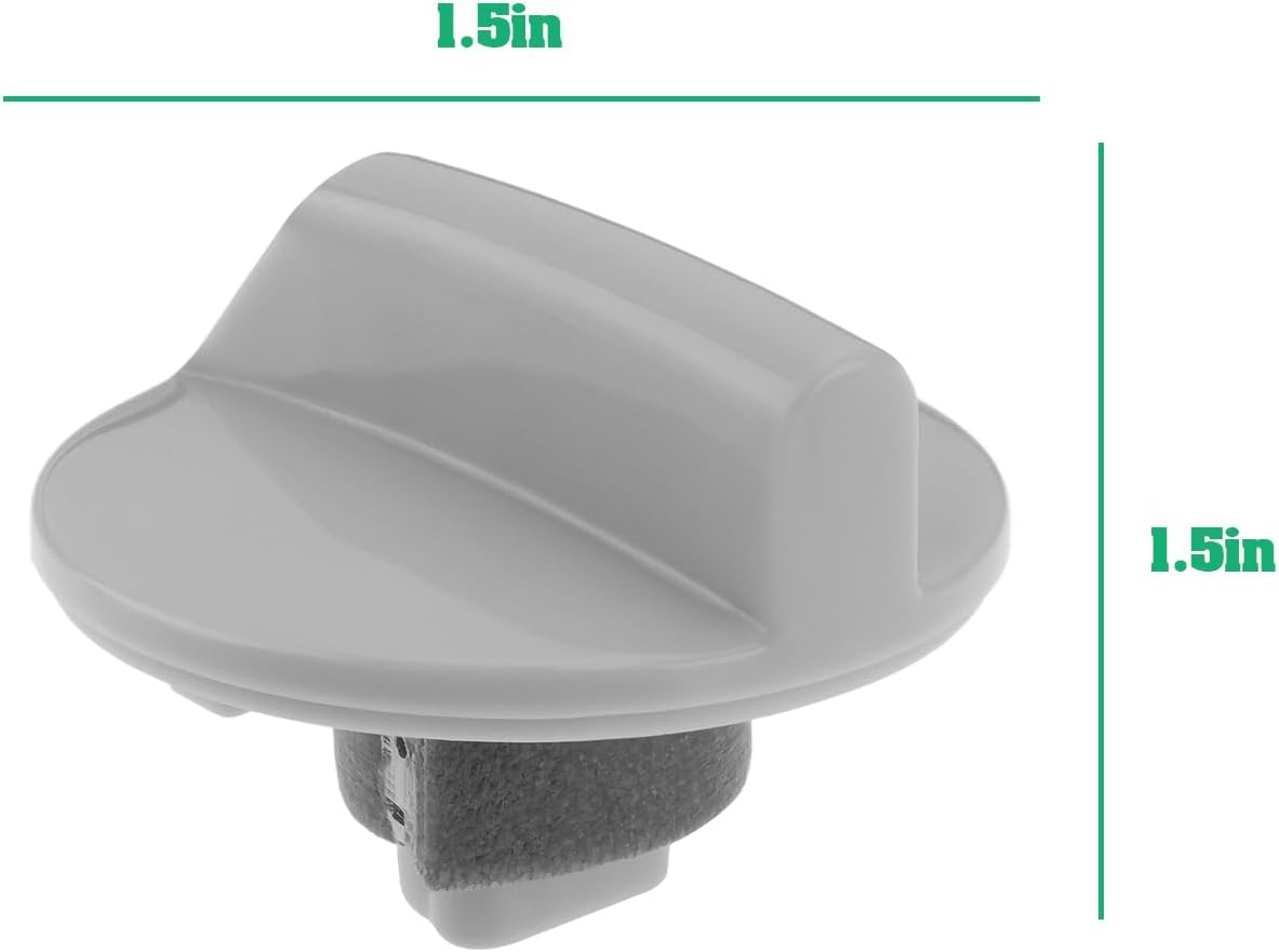 2x WP12X10002 Air Conditioner Control Knob Compatible with General Electric GE Room Window Air Conditioner AP3795597 1090769 EA962908